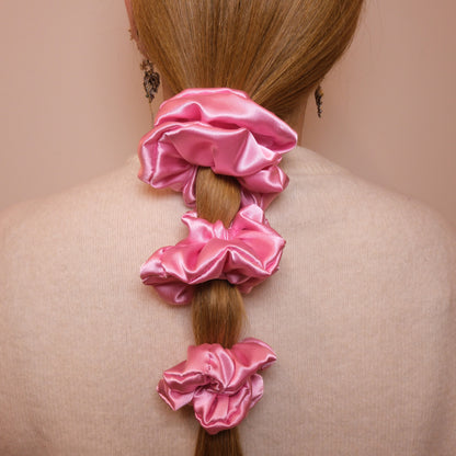 Scrunchie "Valentine pink"