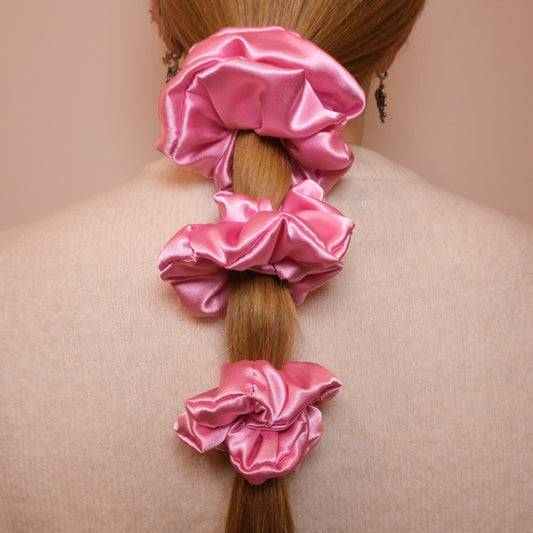 Scrunchie "Valentine pink"