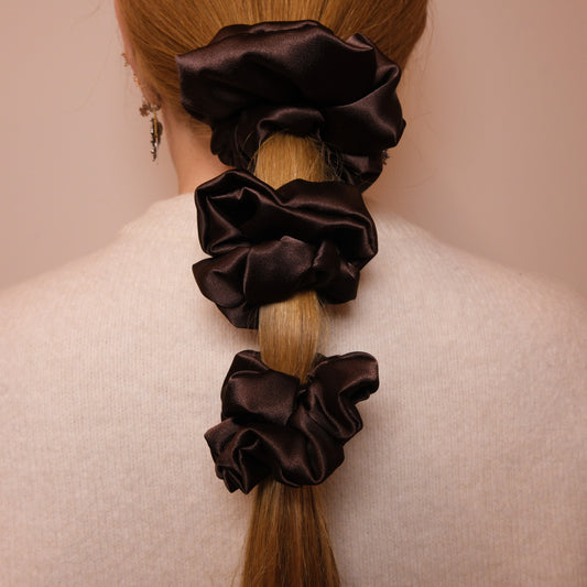 Scrunchie "Šokoladas"