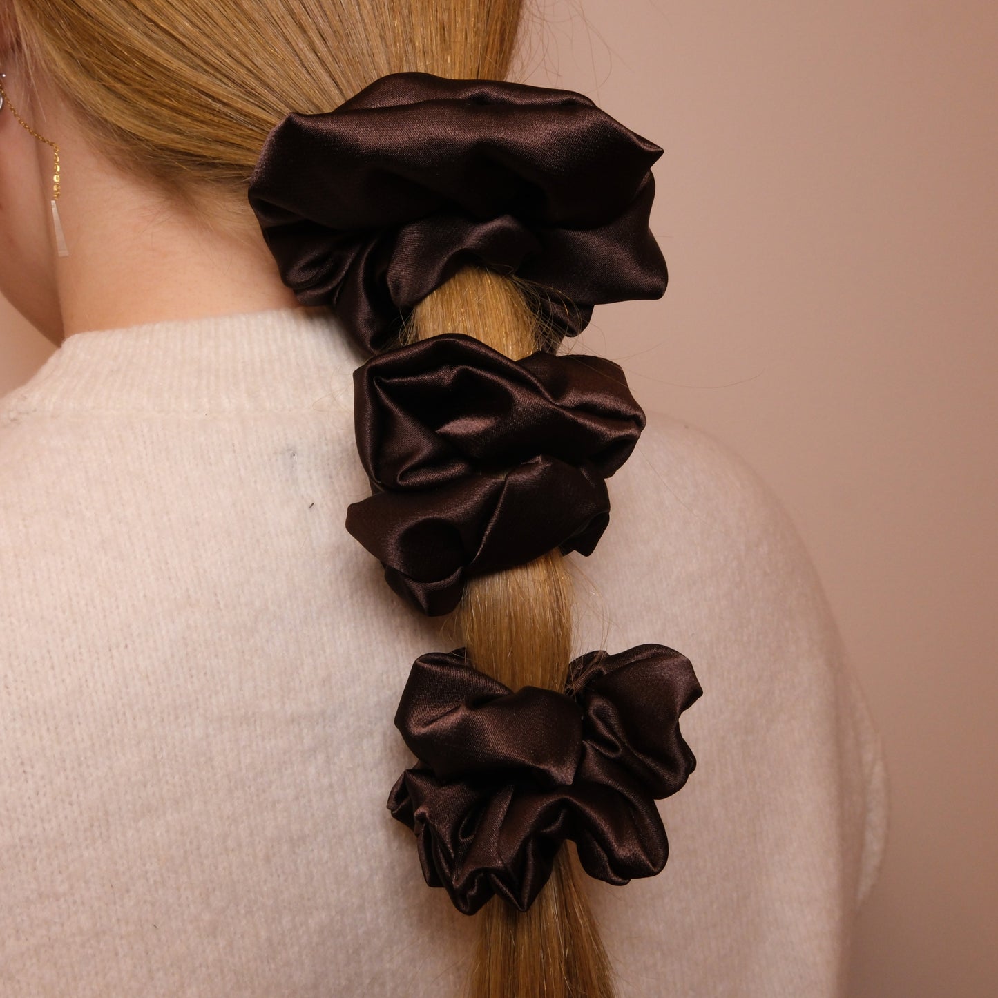 Scrunchie "Šokoladas"