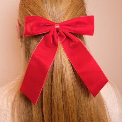 Aksominis raudonas kaspinukas