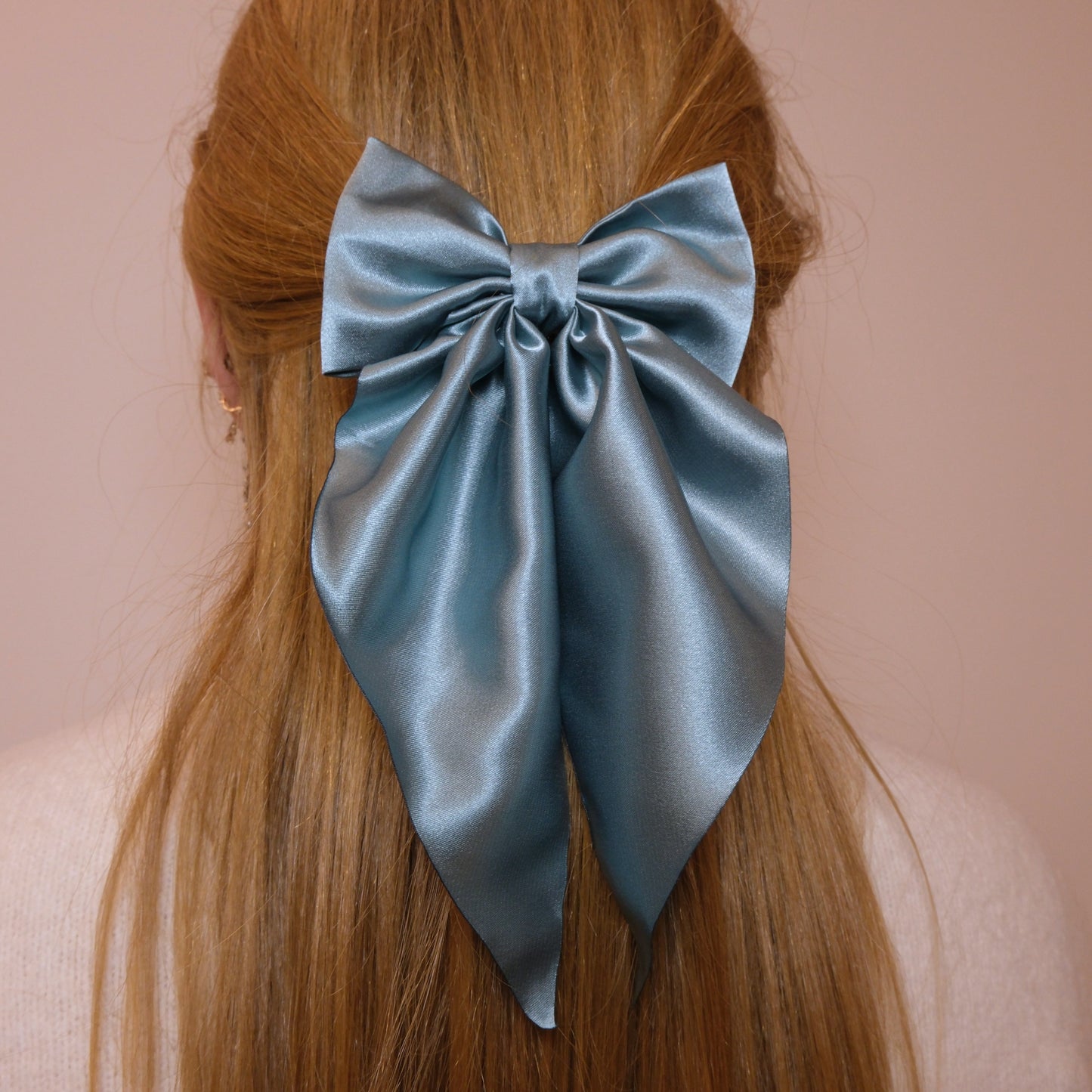 Midi kaspinas "Dusty blue"