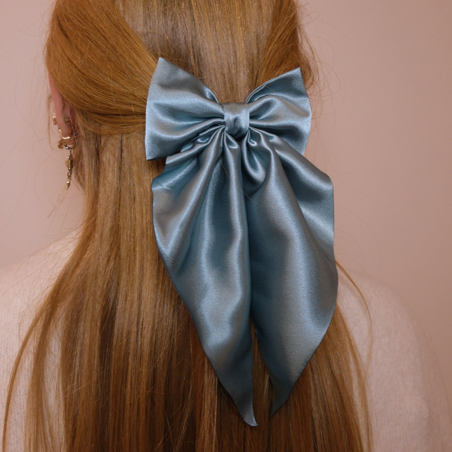 Midi kaspinas "Dusty blue"