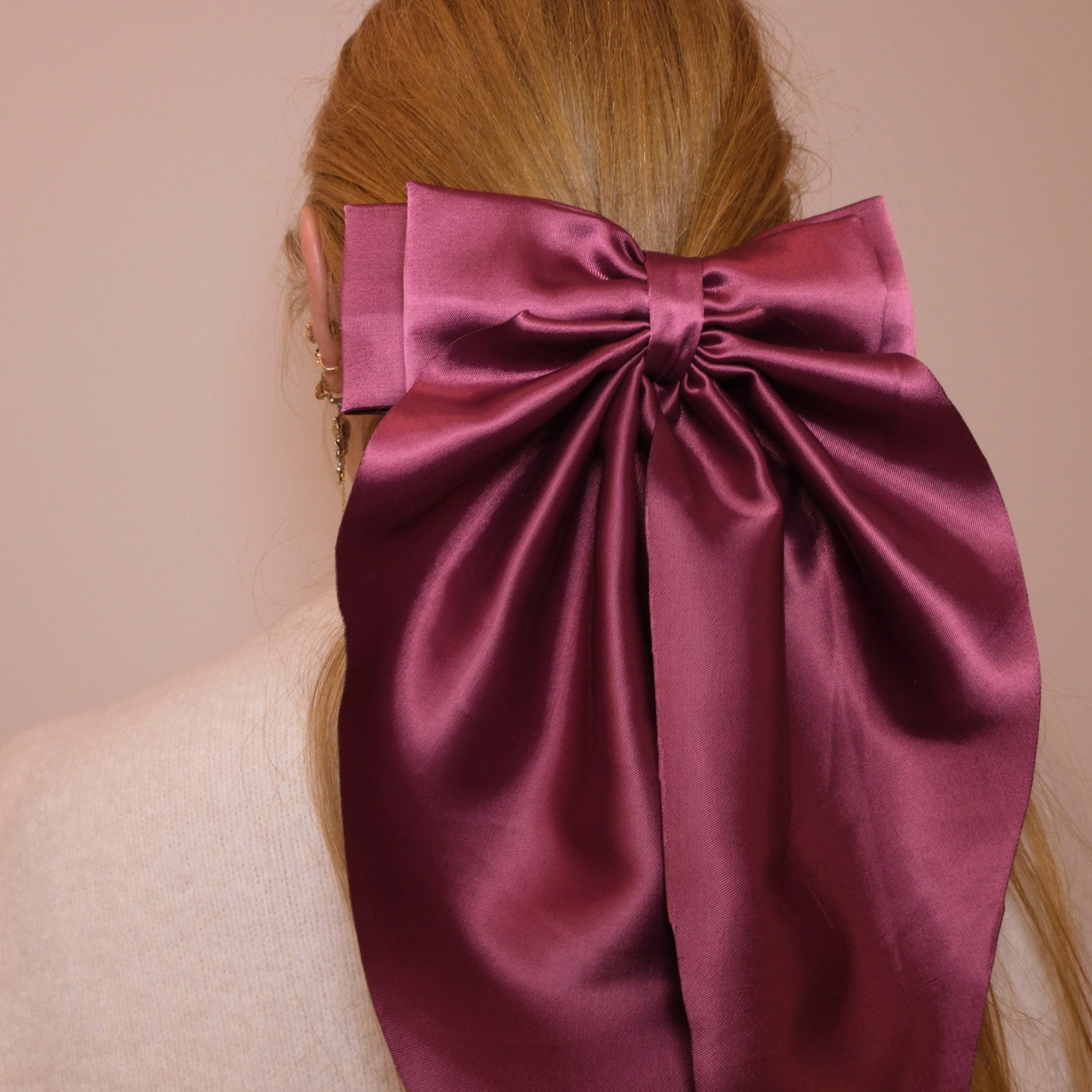 Kaspinas "Dark raspberry"