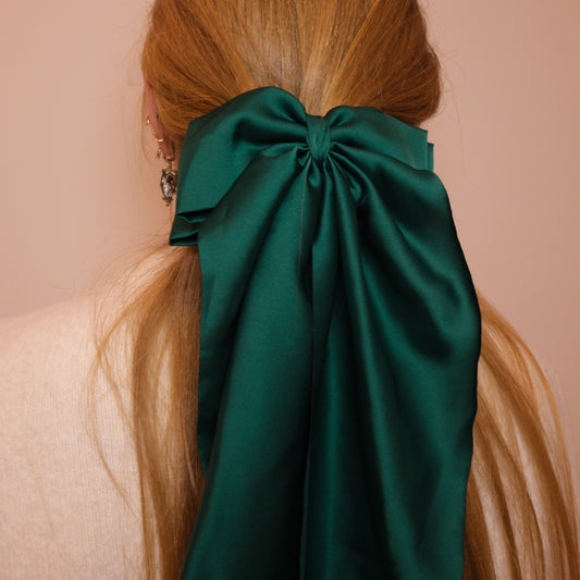 Kaspinas "Tamsus smaragdas"