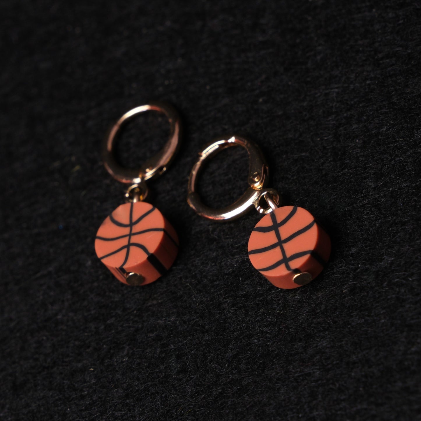 Auskarai "Krepšinis"