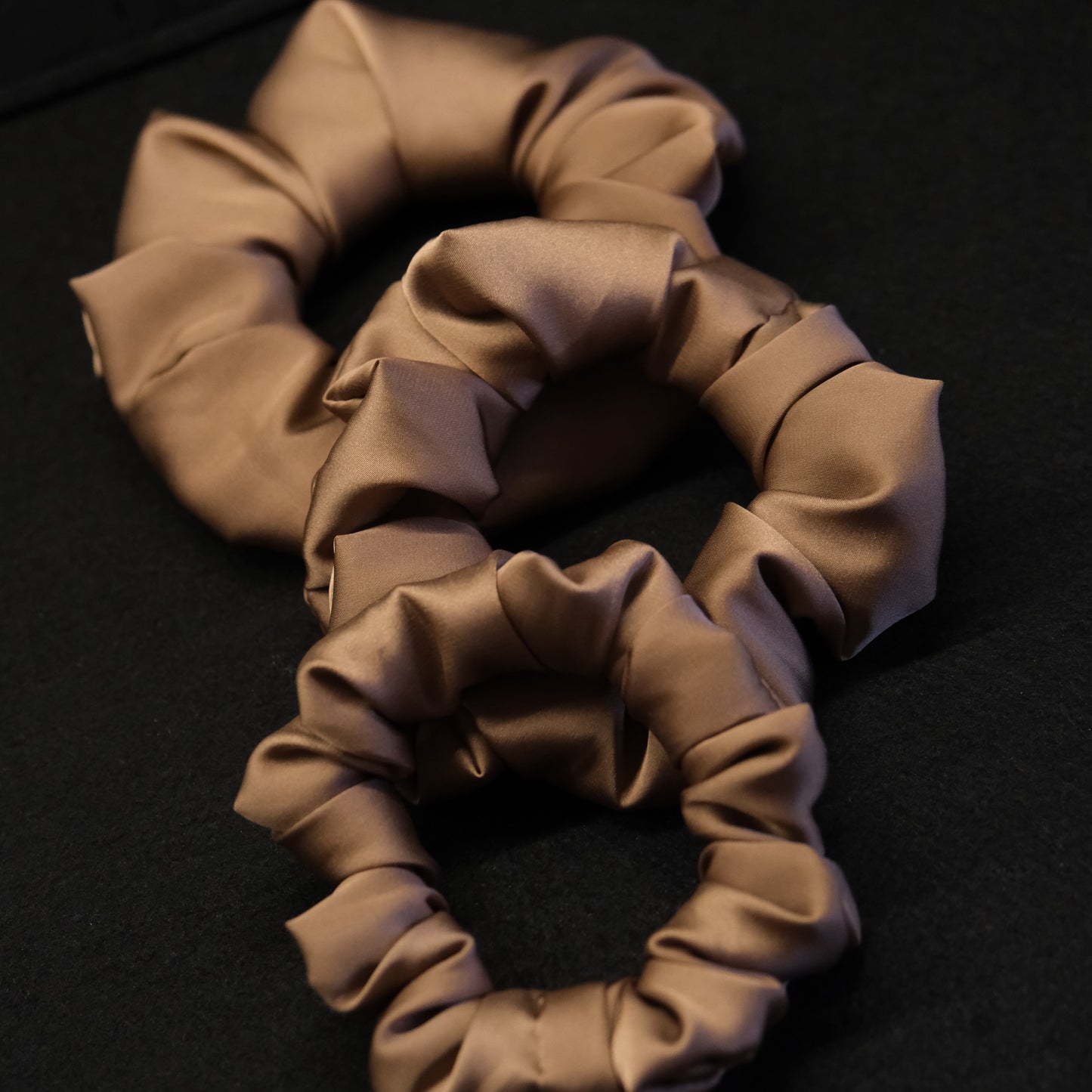 Scrunchie "Caramel Latte"