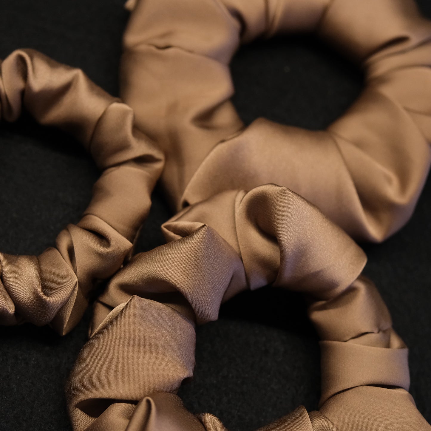 Scrunchie "Caramel Latte"