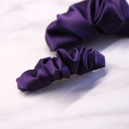 Raukti segtukai "Tamsiai violetinė"