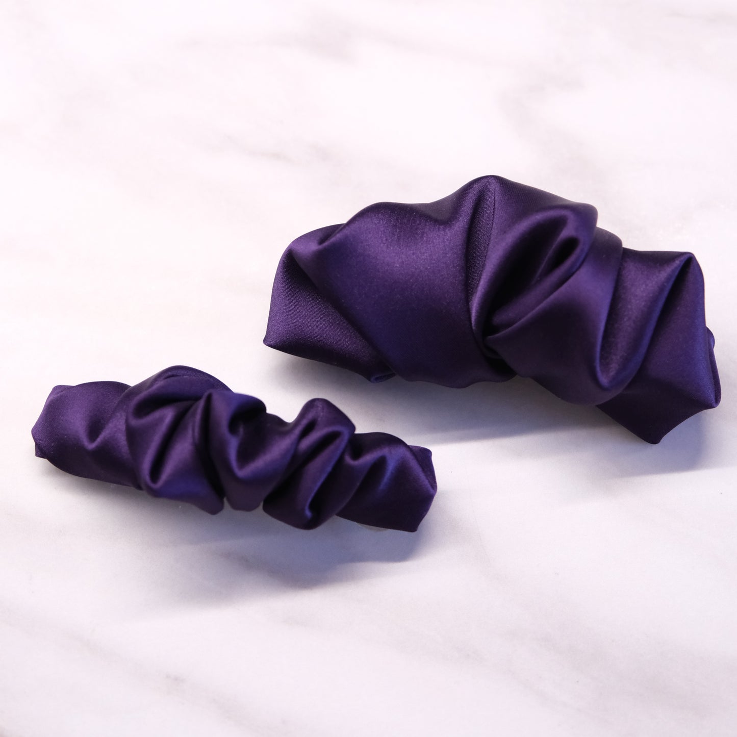 Raukti segtukai "Tamsiai violetinė"