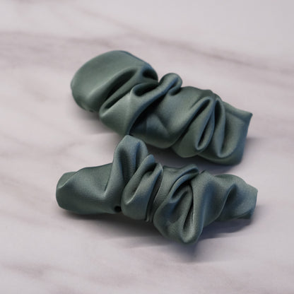 Raukti segtukai "Sage green"
