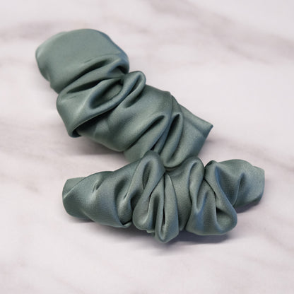 Raukti segtukai "Sage green"